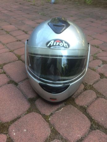 Шлем серебрянный Airoh Helmet PR 2000