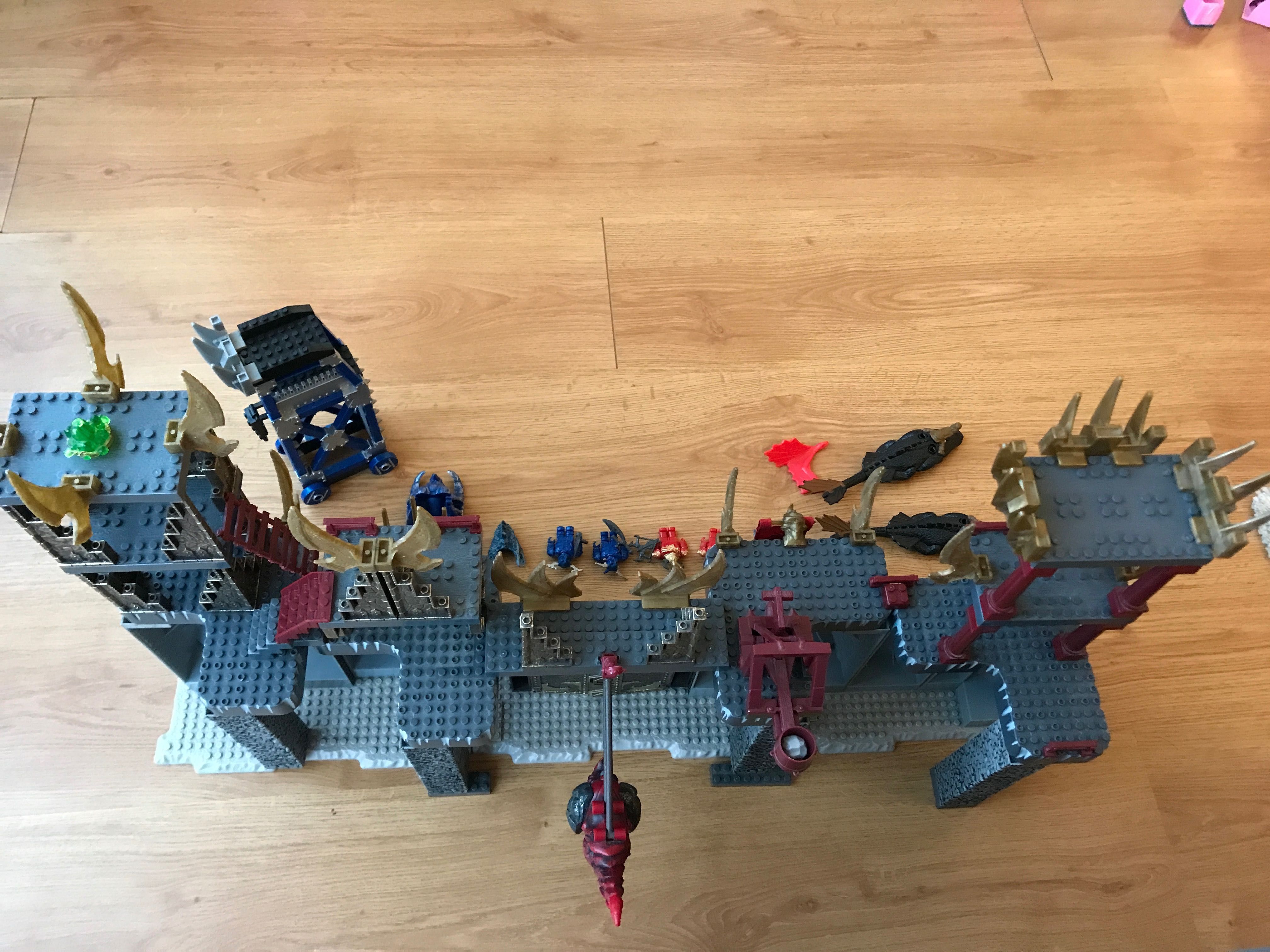 Mega Bloks Dragons Metal Ages Dragon Ramparts 9514