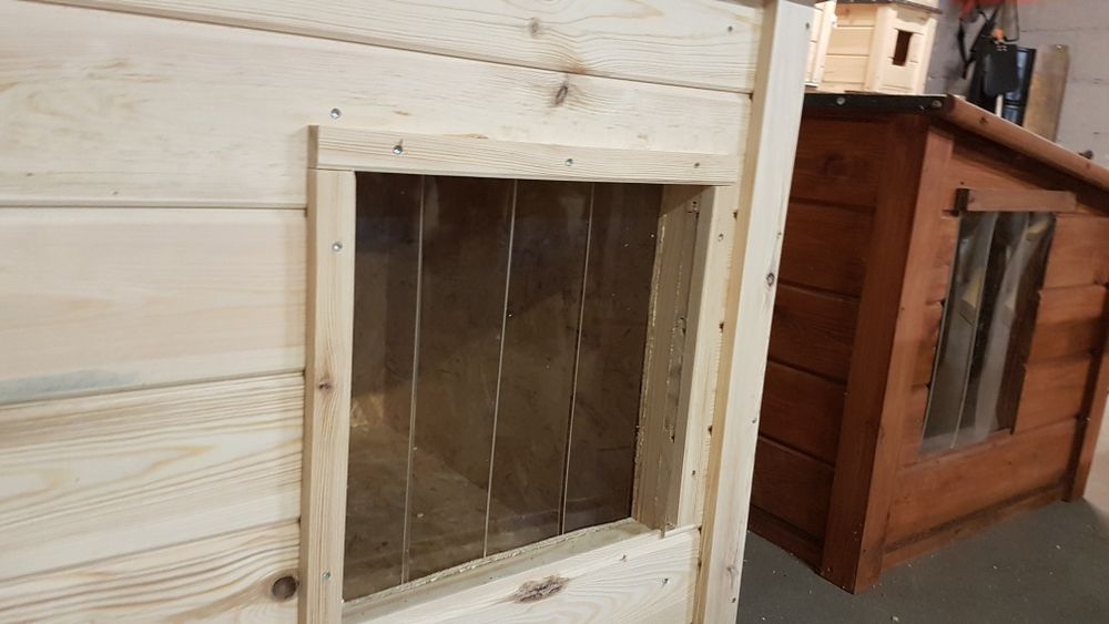 Buda dla psa ocieplona bardzo duża xxl