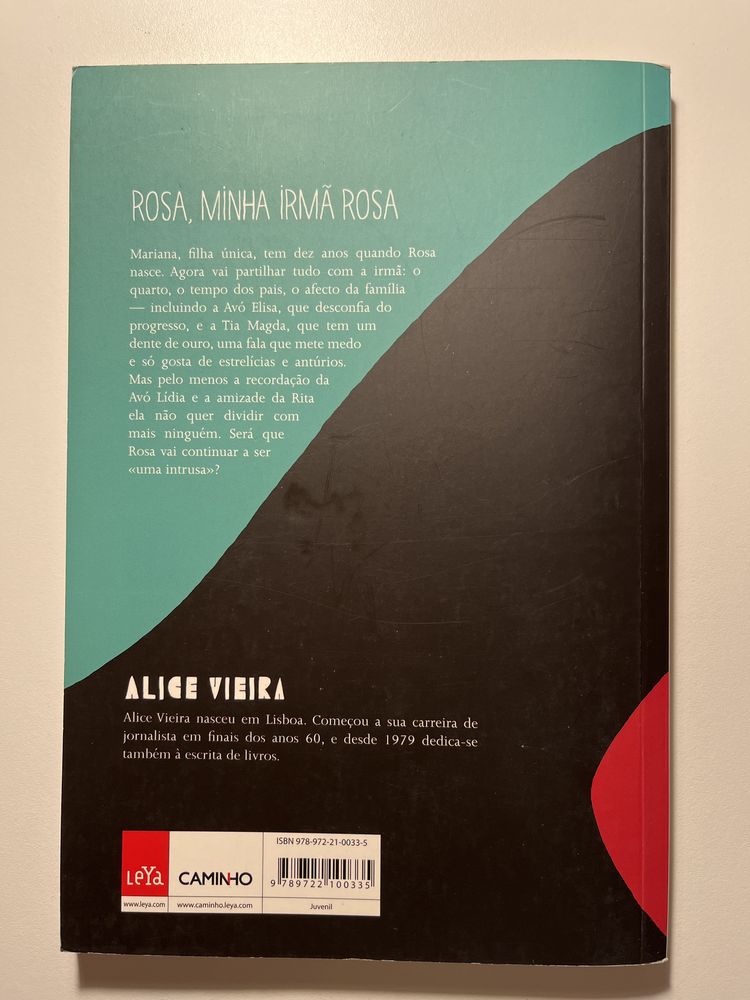 Alice Vieira Rosa, minha irmã Rosa