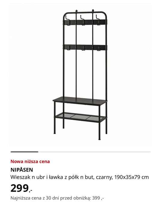 Wieszak do przedpokoju