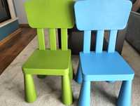 Krzesło 1szt. Ikea Mamut dla dzieci zielone