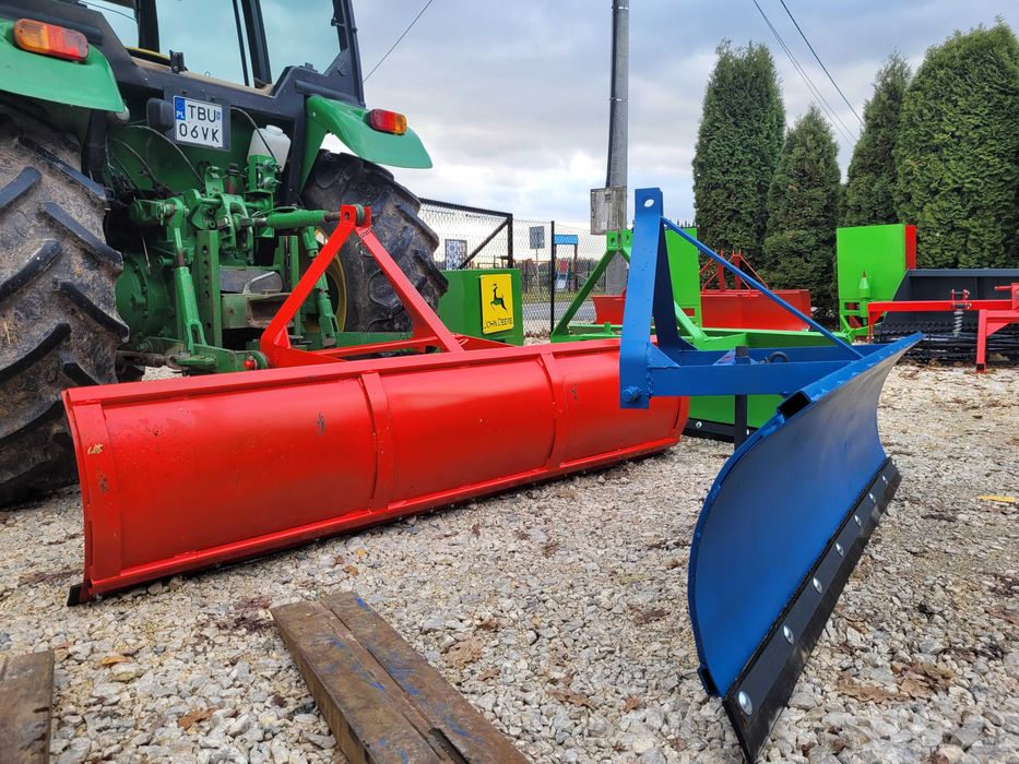 Pług do śniegu na tył ciągnika/ traktora Spych śnieżny obrotowy DOWÓZ