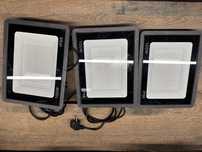 3 Paineis de led de 100W e RGB