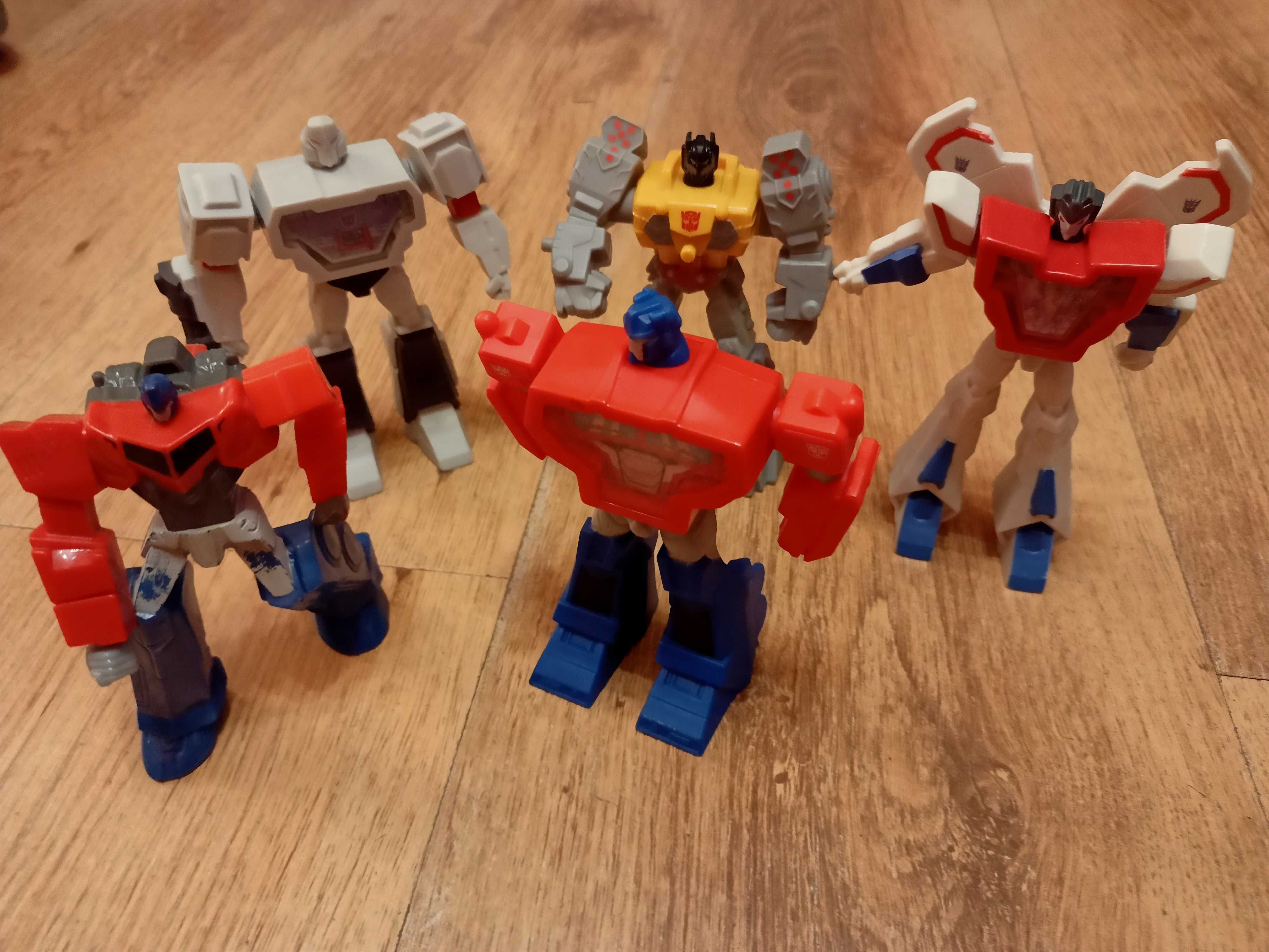 Pięć Transformersów- figurki HASBRO