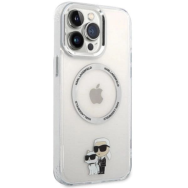 Etui Karl Lagerfeld Iconic Karl&Choupette Magsafe na iPhone 13 Pro Max