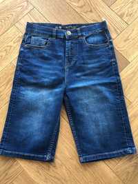 Szorty, Spodenki jeansowe Bermudy 164