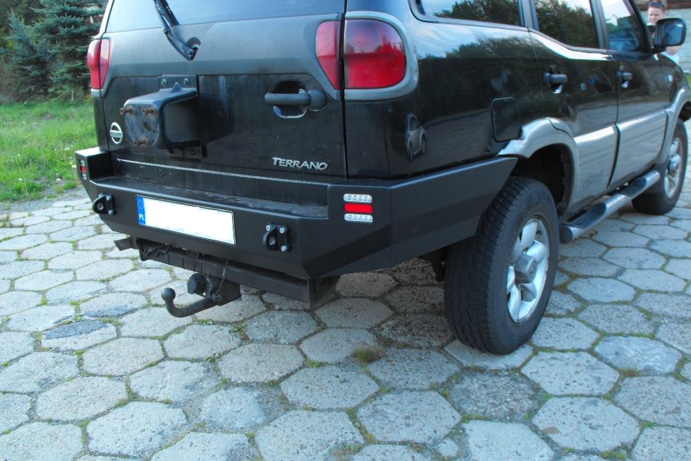 Zderzak stalowy Nissan Terrano - tył / tylny