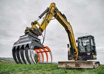 Chwytak do koparki MDE Scorpion S900 8-10 ton