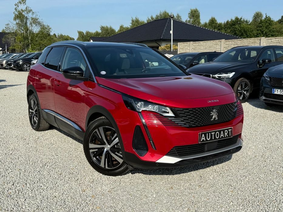 Peugeot 3008 F-Vat 23% 1,6 GT 225 KM 1wła. Totalny Full serwis Okazja !!!