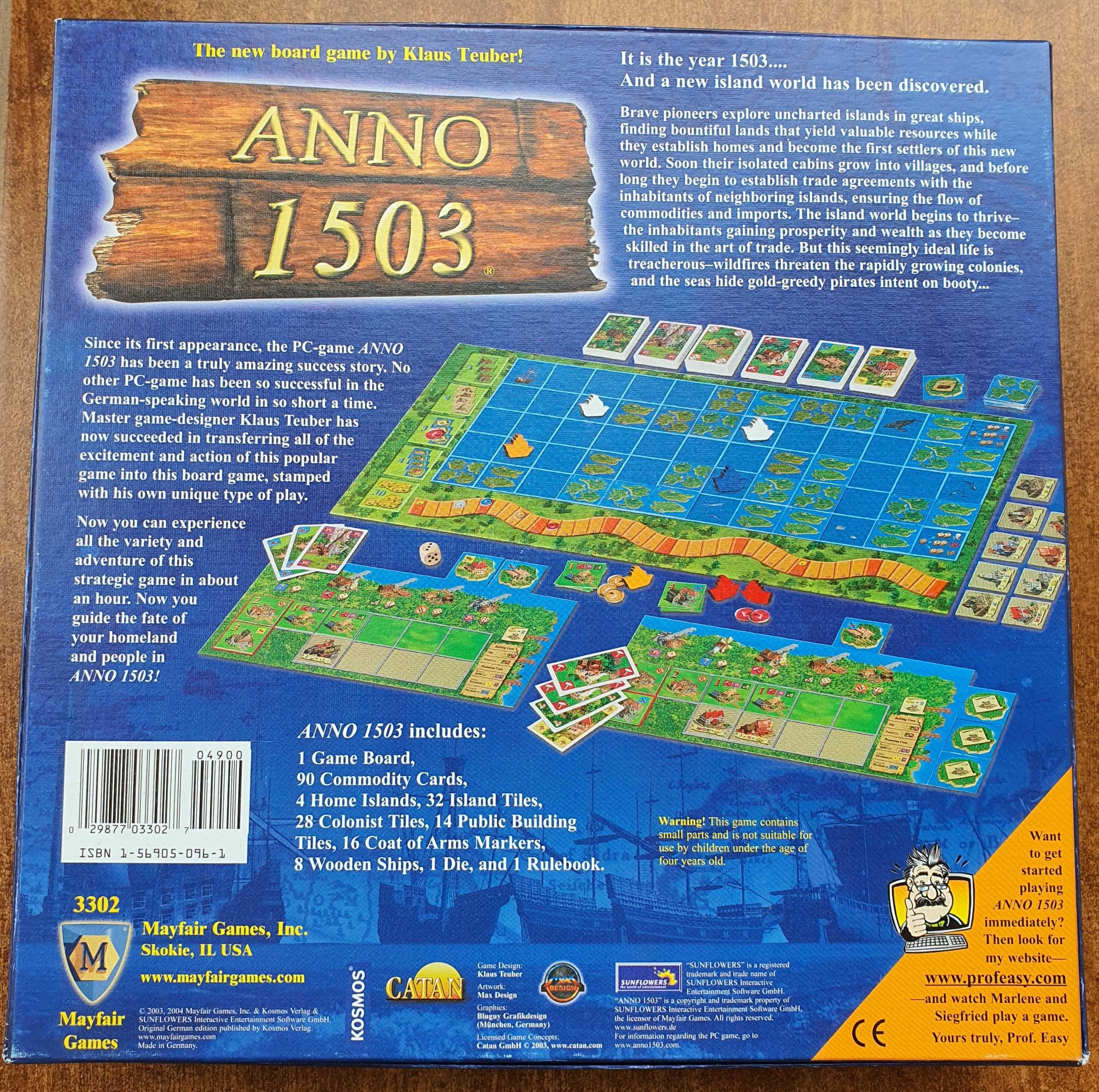 Anno 1503, gra planszowa, EN