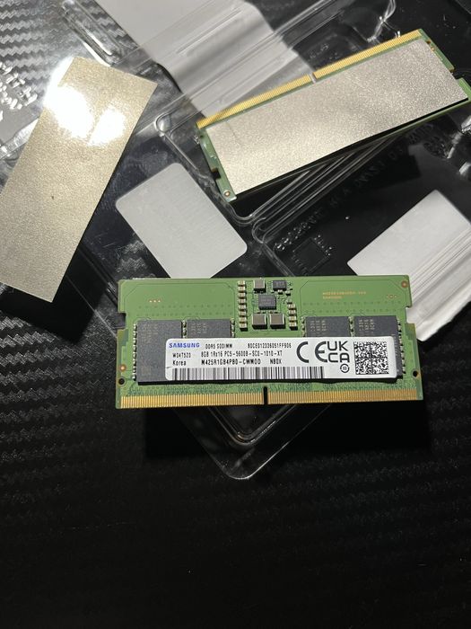 Оператвина памʼять для ноутбука Samsung SO-DIMM DDR5 5600MHz kit 2x8gb