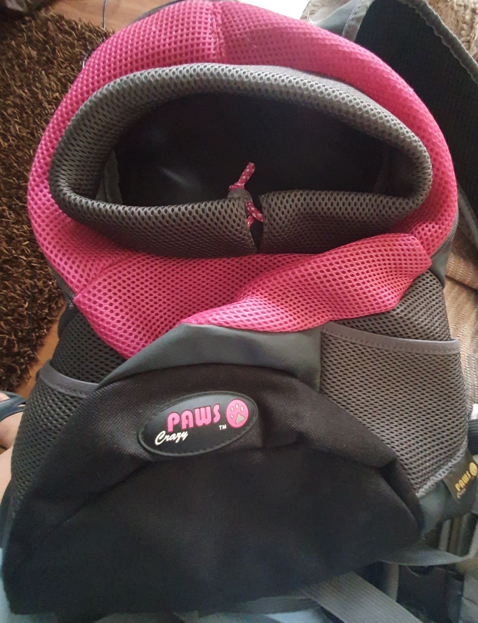 Mochila transportadora de animais