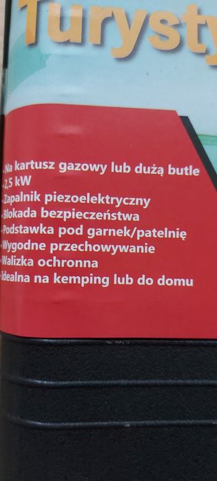 Kuchenka turystyczna przenośna biwak wojskowa militaria
wędkarstwo EDC