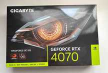 Gigabyte GeForce RTX 4070 12GB OC – używana, gwarancja!
