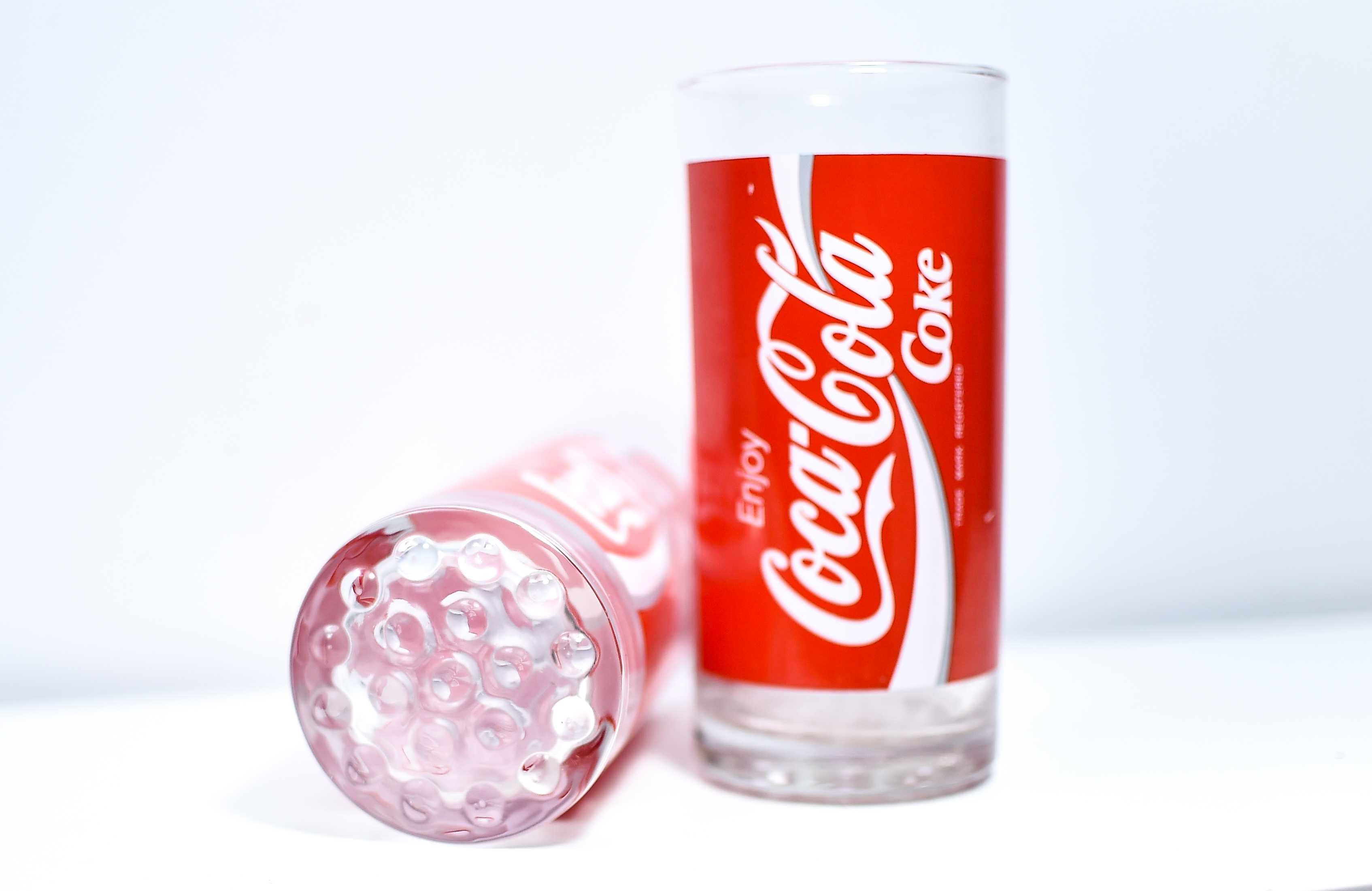 2x Szklanka Coca Cola Duża 0,5l