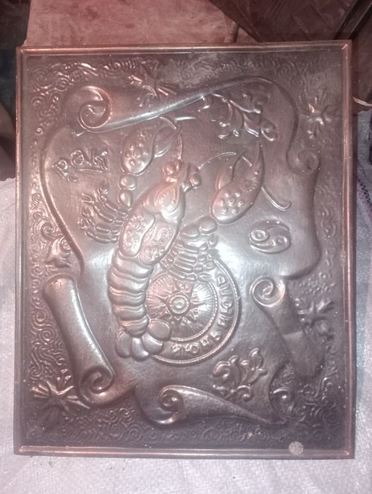 Картина чеканка из меди