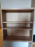 Besta Ikea regał / obudowa + półki, kolor dąb