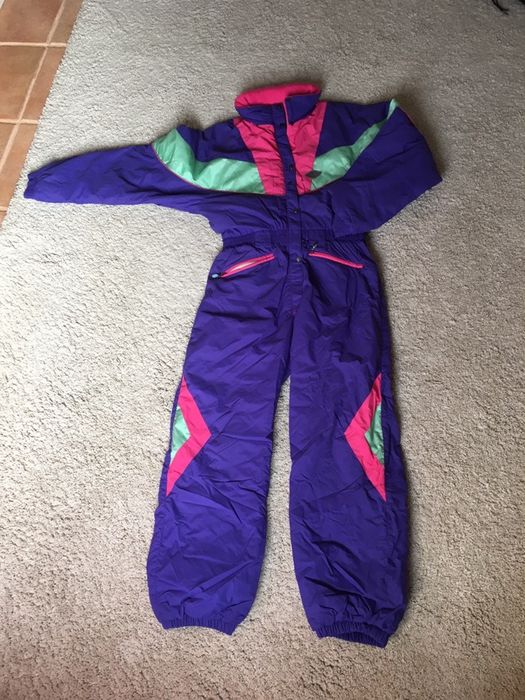 Fato ski/neve vintage de senhora 40