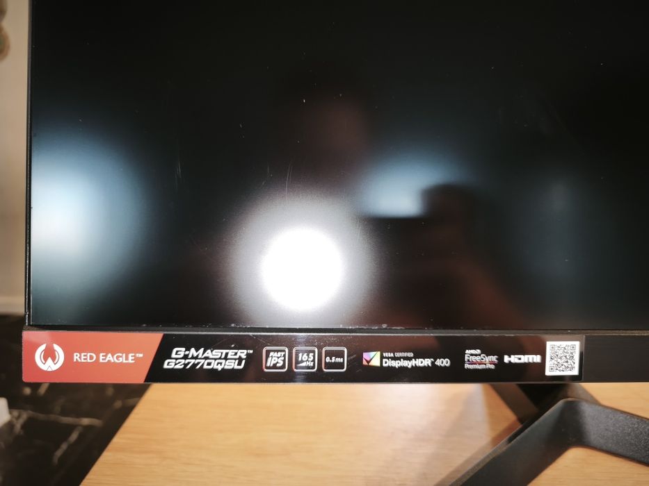 Monitor 27 cali LED, yiama2 lata, mało używany, w pełni sprawny. Łódź