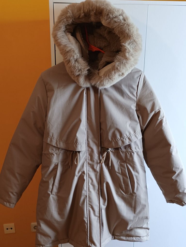 Casaco quente de inverno para senhora