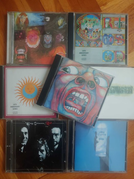 King Crimson 30th anniversary 7 cd kolekcja In the Court Red Lizard