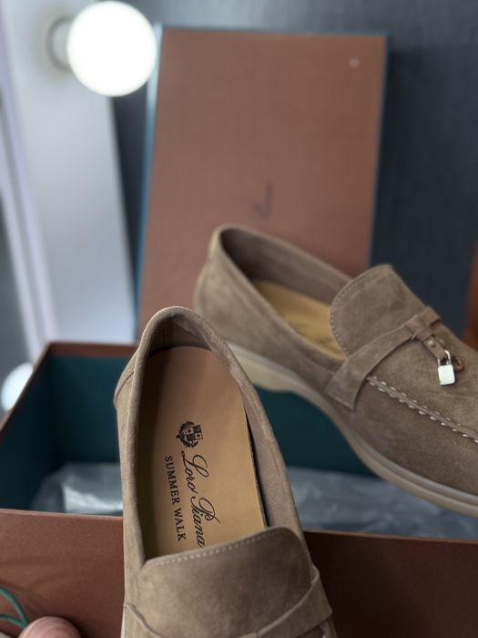 Loro piana лорікі лофери замшеві балетки італійська замша ручна робота