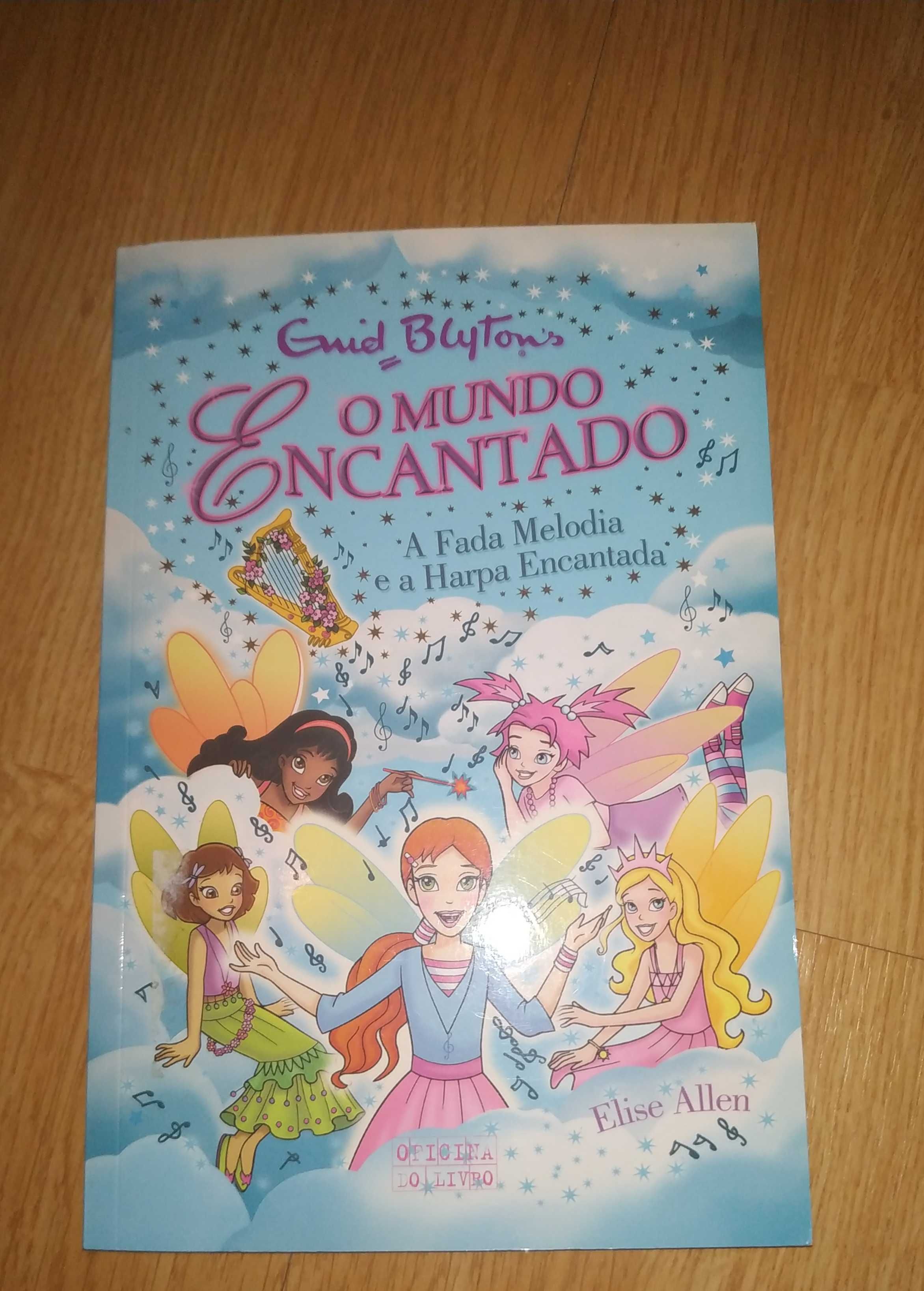 Livro "A fada Melodia e a harpa encantada" de Guid Blyton