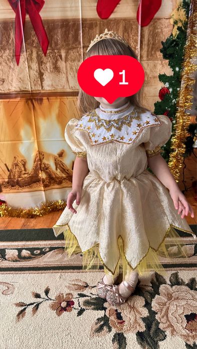 Прокат костюм плаття зірочки, зіронка сукня новорічна