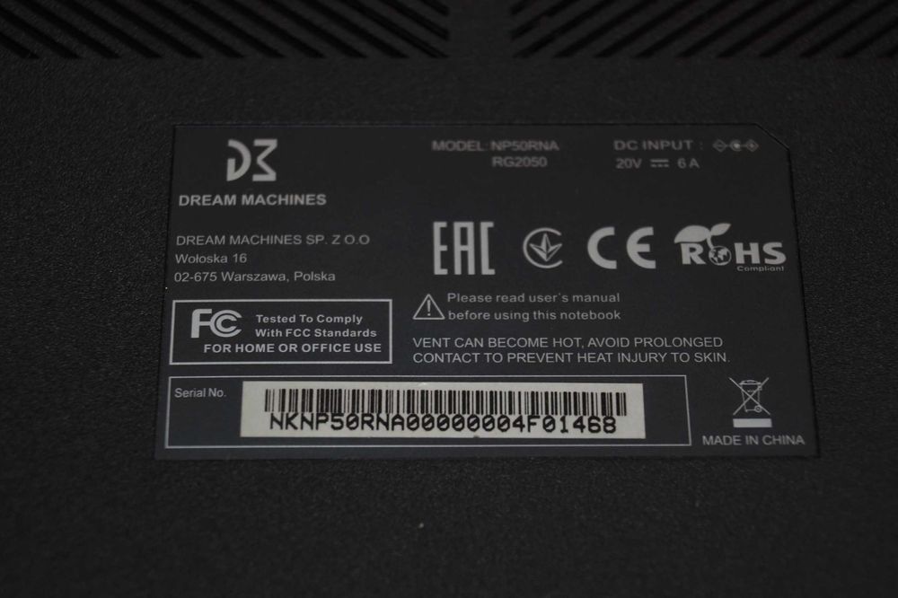 ГАРАНТІЯ Dream Machines (i5-12450H/RAM 16/SSD 512/RTX 2050)TVOYO