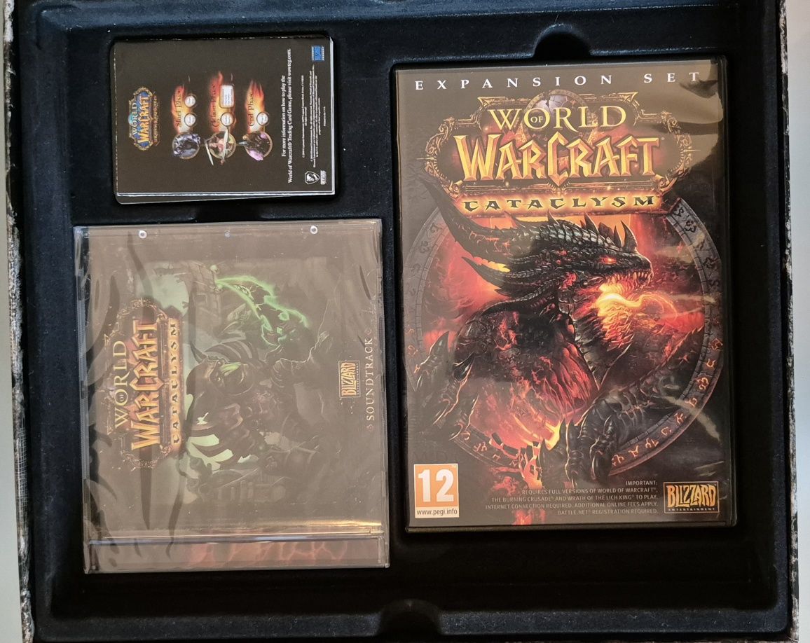 World of warcraft WOW Cataclysm collector edition