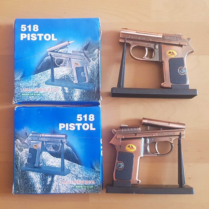 Запальничка 5 в 1, у вигляді Pistol 518 Smith & Wesson