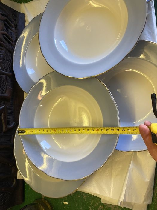 Тарелки набор 6 штук глубокие