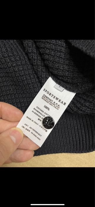 Вязаный свитер Stone Island оригинал размер M винтаж