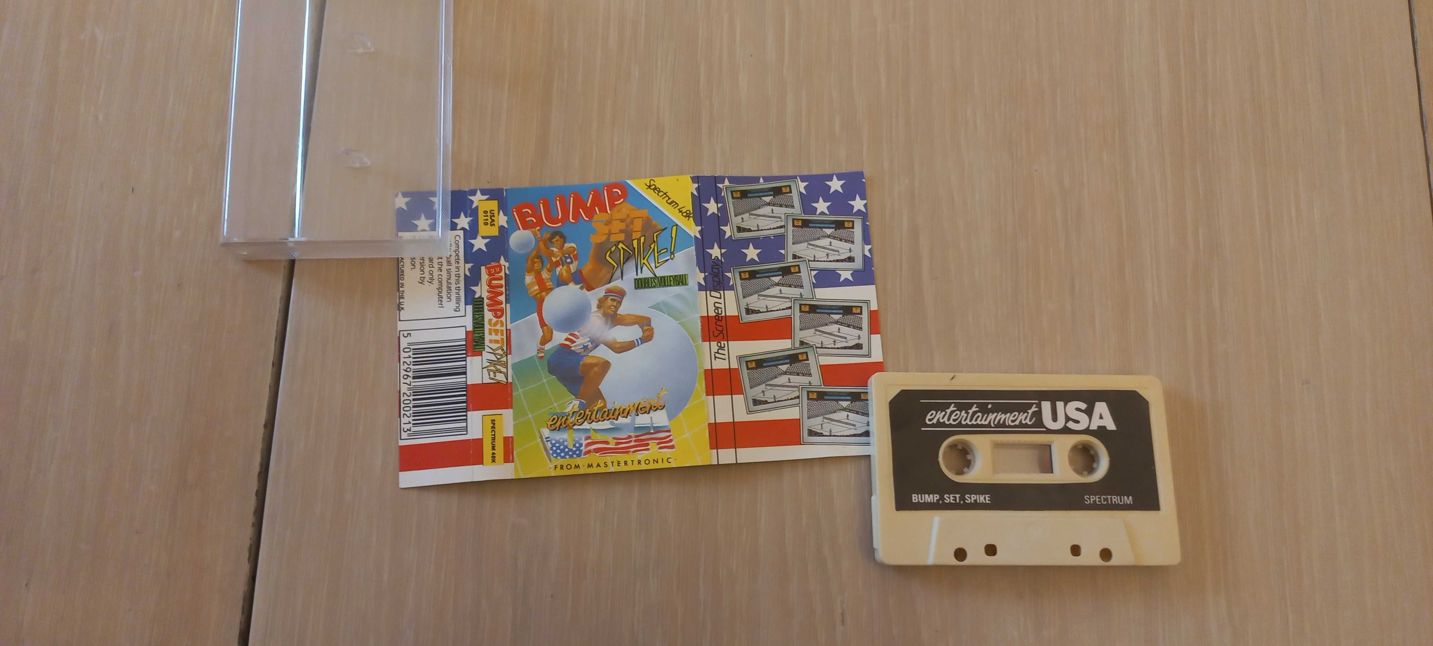 oryginalna gra Bump Set Spike na ZX Spectrum