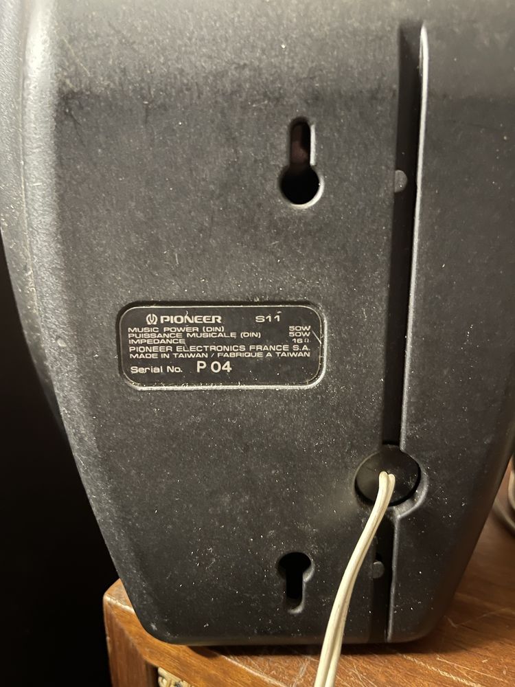 Sistema de colunas Pioneer – 2 pares + 1 central