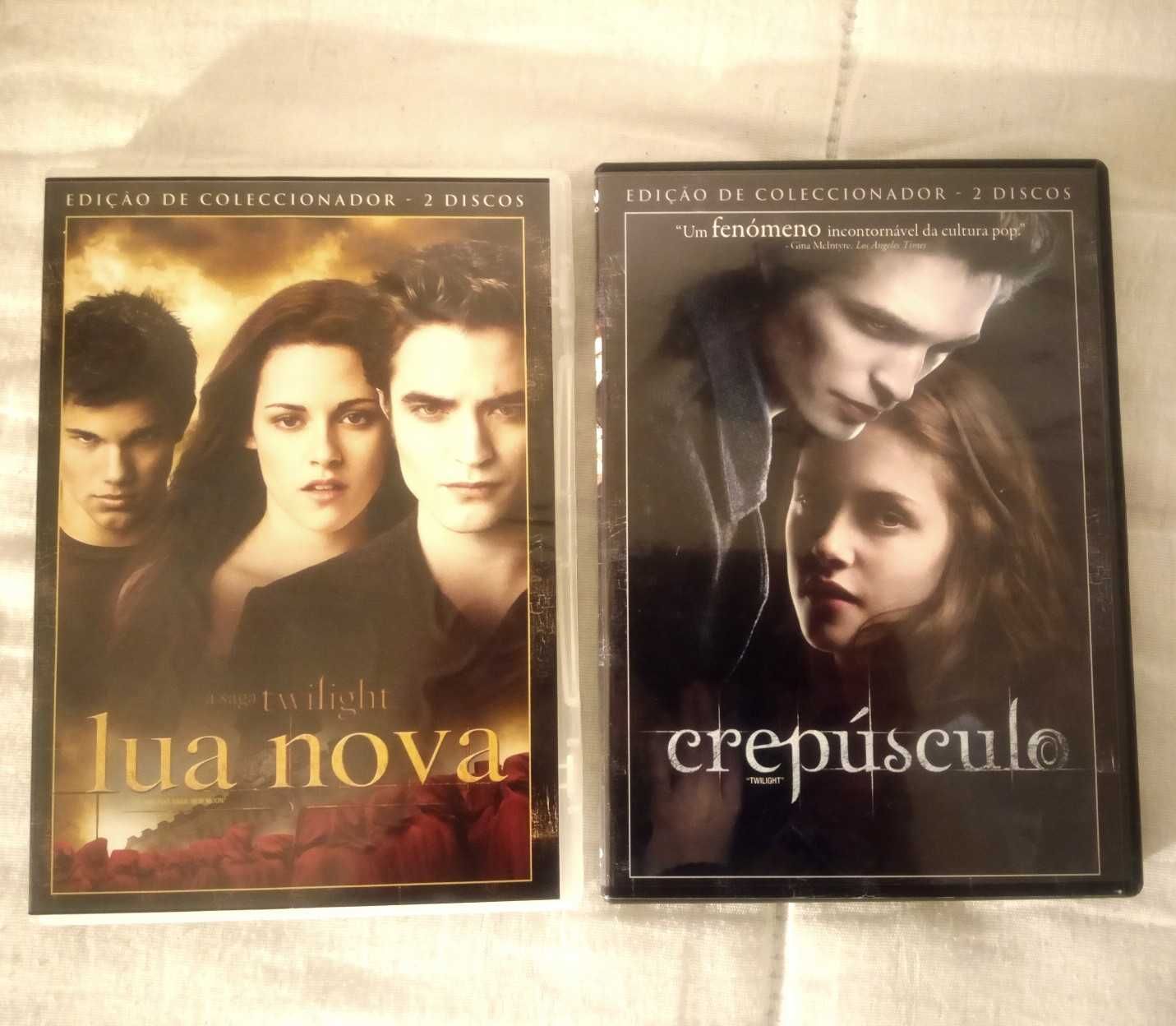 Pack DVDs da saga Twilight