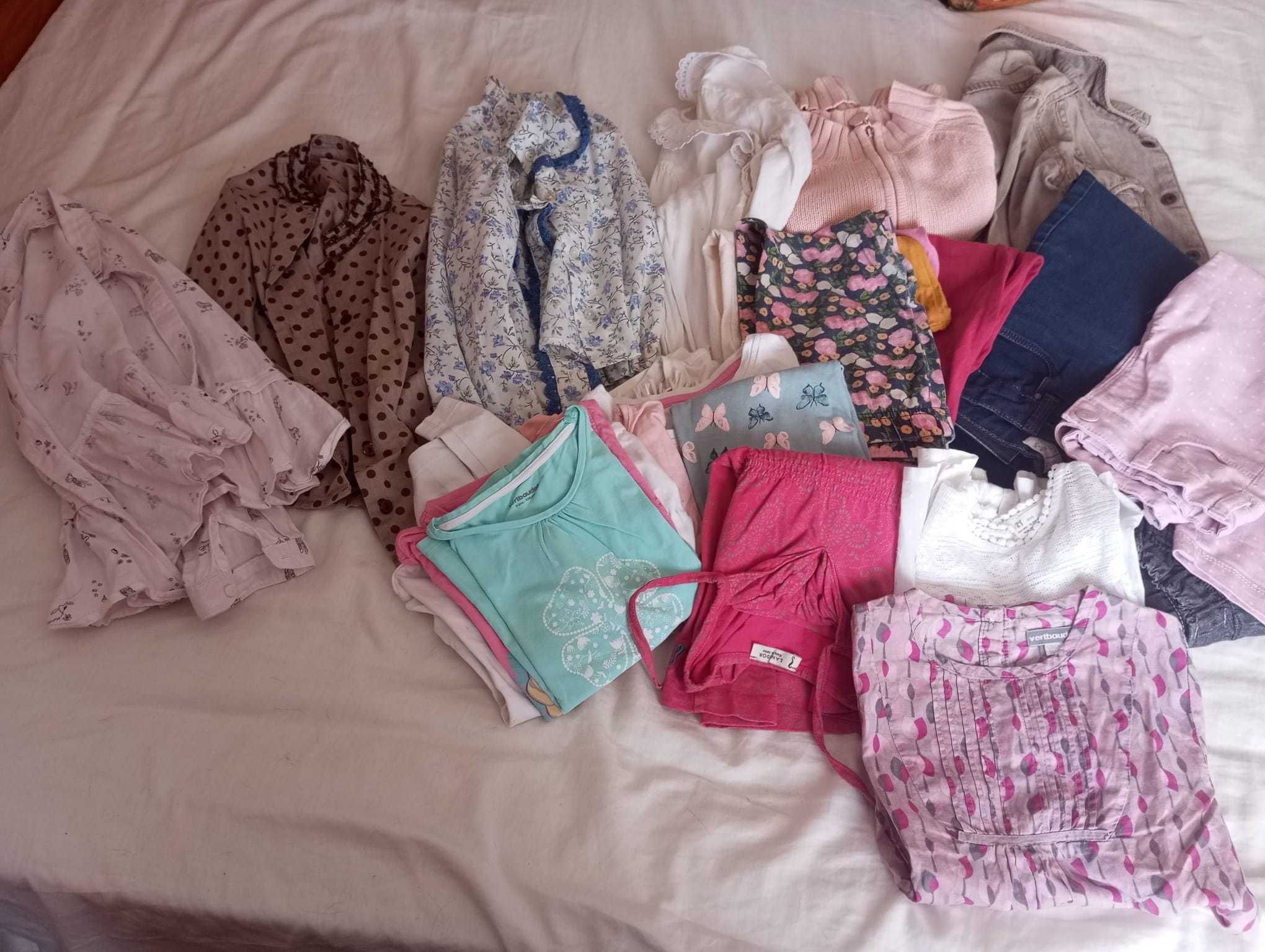 Lote Roupa Menina 4-5 Anos primavera verão