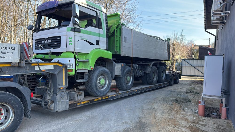 MAN Tga Rama Pojazdu Ciężarowego Do Odbudowy + Dokumenty 41.430 8X8 E3