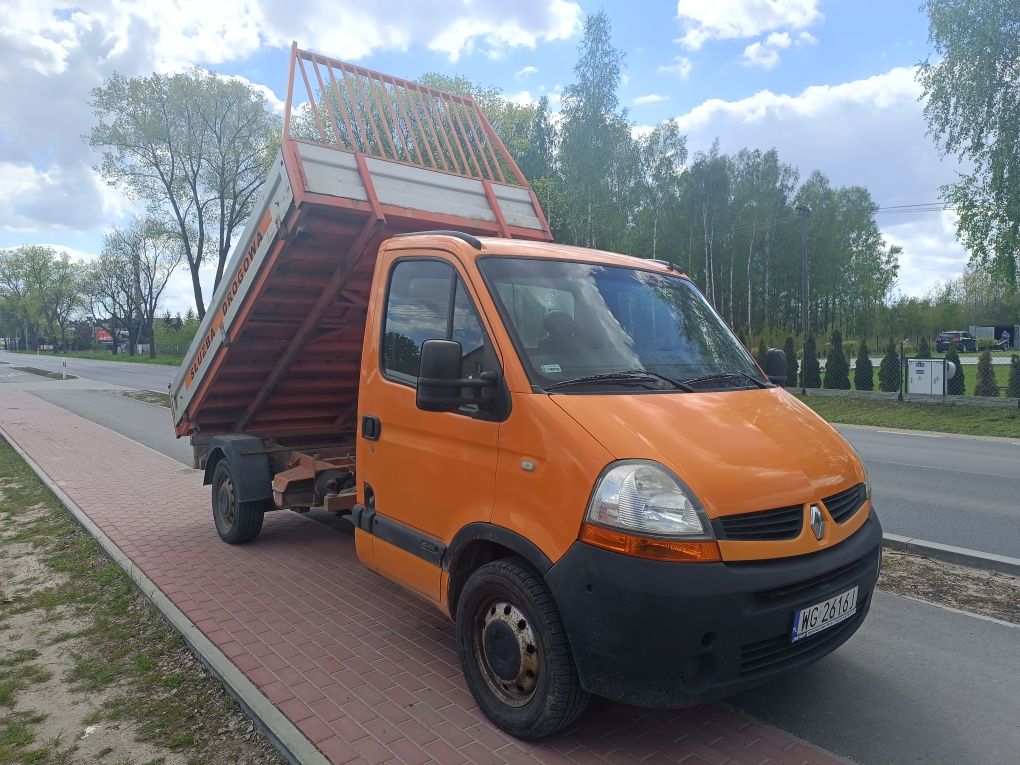 Renault Master wywrotka kiper