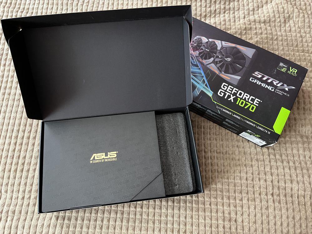 Відеокарта Asus Geforce GTX 1070 8gb