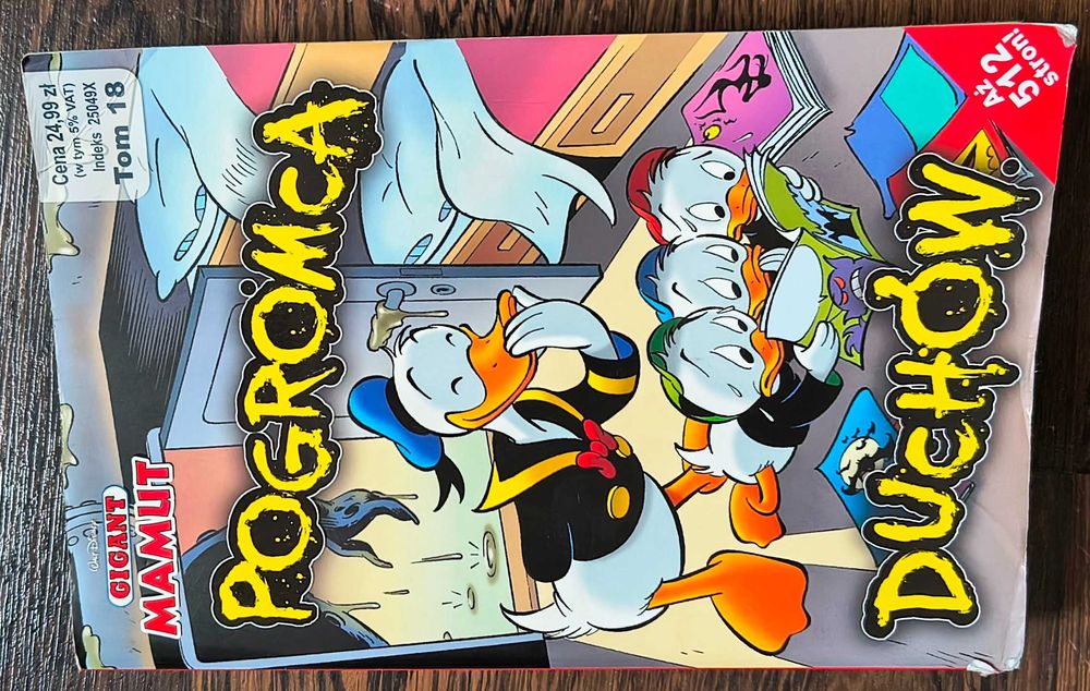 Komiks "Kaczor Donald - pogromca duchów"