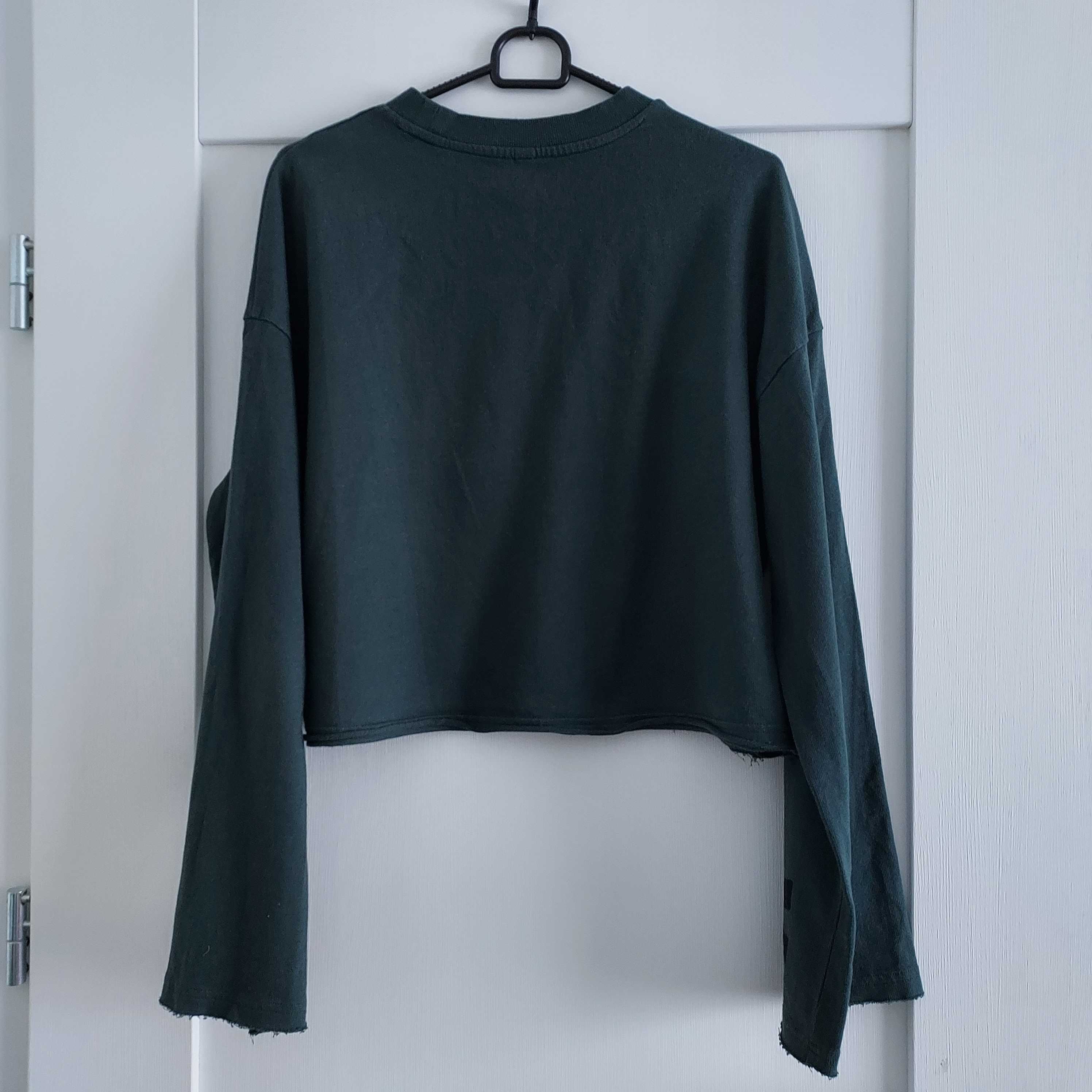 Krótka bluza dresowa sportowa oversize 38 M H&M