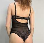 Czarne seksowne body , Cup: F rozm XS