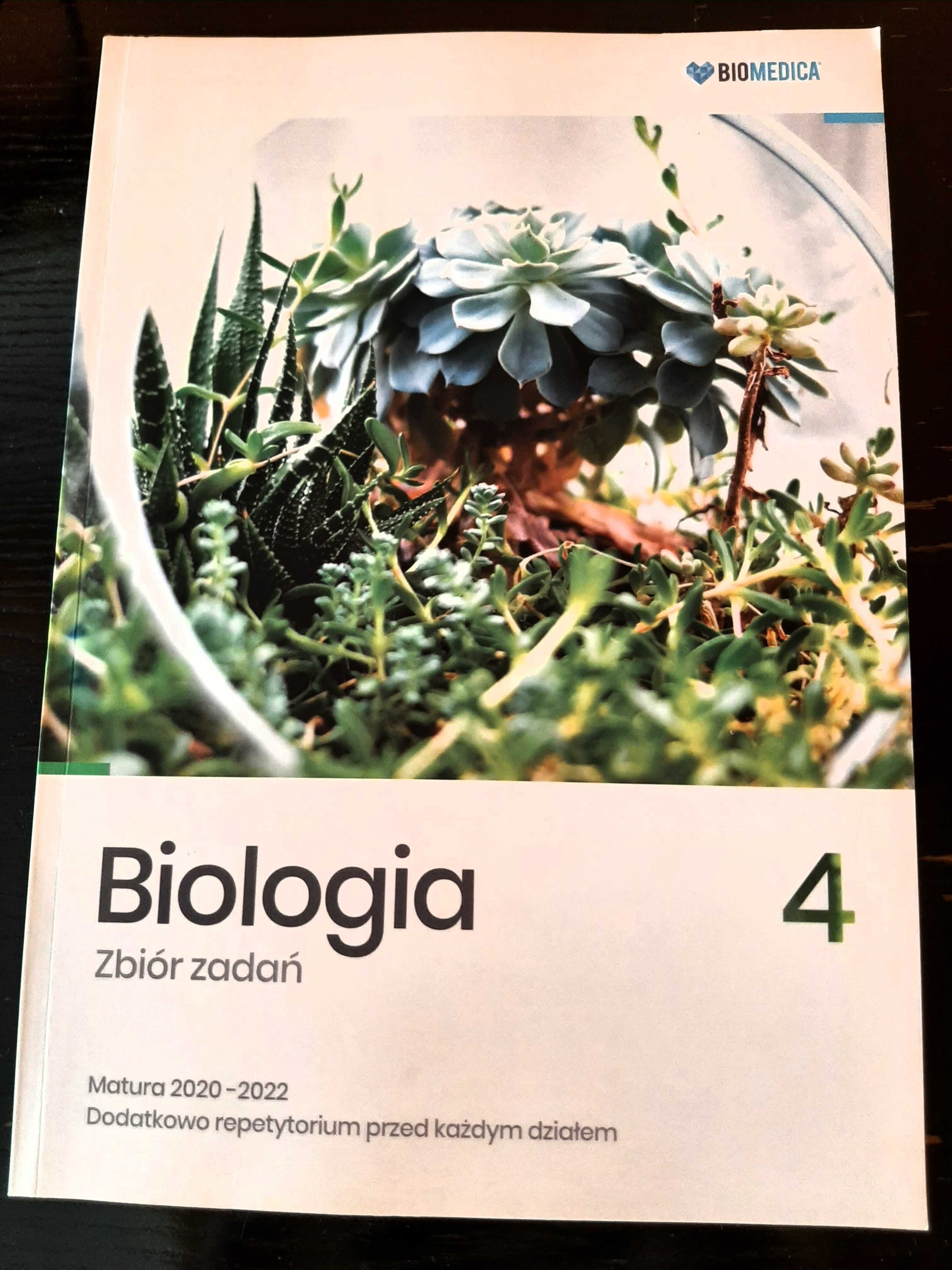 Zbiór zadań Biologia 4 Biomedica