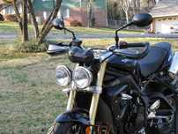 Triumph Tiger Street Speed Triple Griso Breva Norge Acerbis HANDBARY