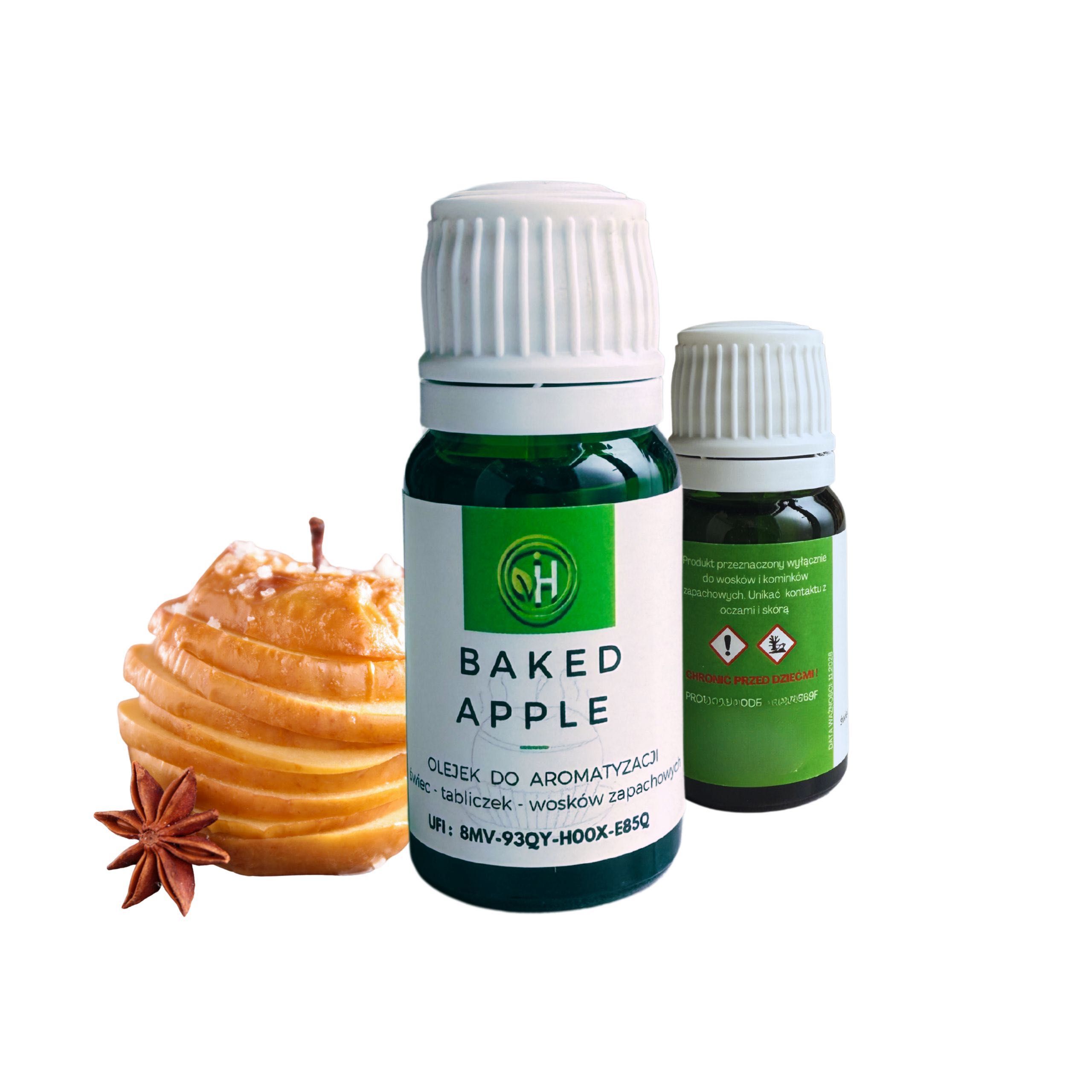 Olejek zapachowy do wosku świec pieczone jabłko Baked Apple 10 ml