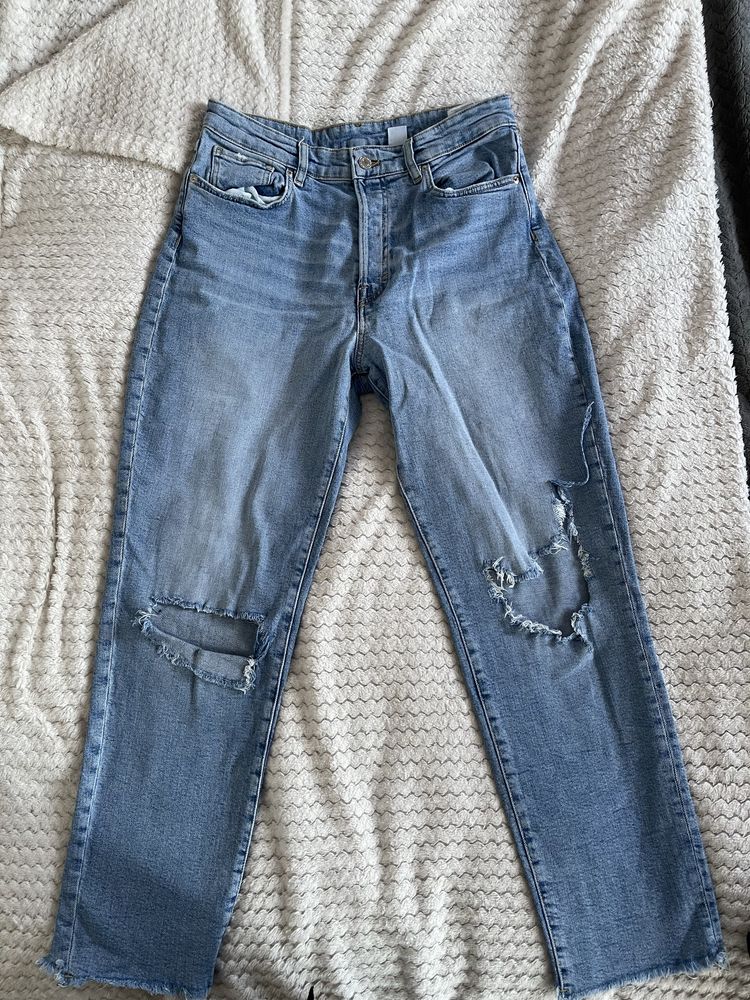 Spodnie mom jeans high waist