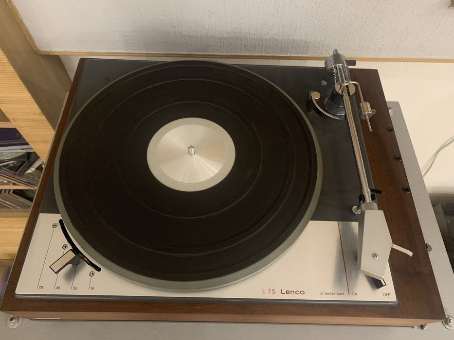 Аудіофільский легендарний програвач вінілу Lenco L 75
