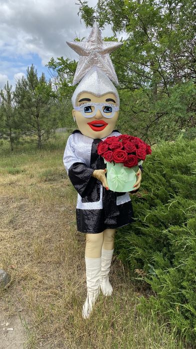 Білий ведмедик. Лабубу.Сердючка. Зайка та Тедді